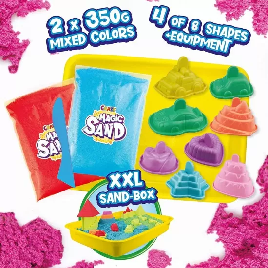 Set activitati nisip kinetic Craze Set activitati nisip kinetic Craze