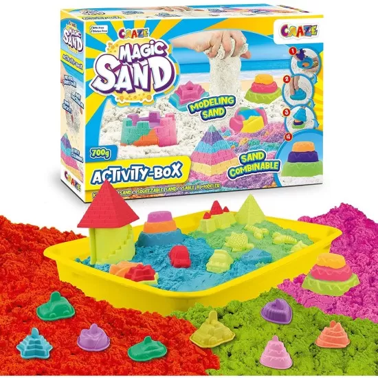 Set activitati nisip kinetic Craze Set activitati nisip kinetic Craze