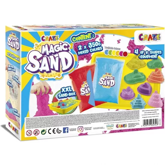Set activitati nisip kinetic Craze Set activitati nisip kinetic Craze