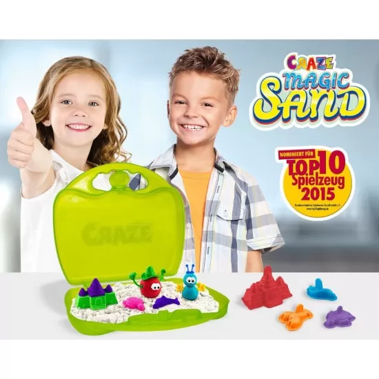 Set portabil nisip kinetic Craze Set portabil nisip kinetic Craze