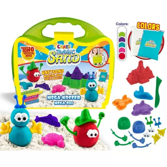 Set portabil nisip kinetic Craze Set portabil nisip kinetic Craze