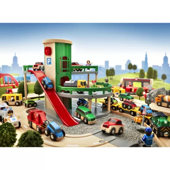 Parcare etajata pentru trenulete Brio Parcare etajata pentru trenulete Brio