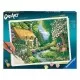 Pictura pe numere Ravensburger - Casuta pe malul raului