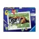 Pictura pe numere Ravensburger - Catelus si pisicuta Pictura pe numere Ravensburger - Catelus si pisicuta