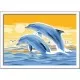 Pictura pe numere Ravensburger - Delfini Pictura pe numere Ravensburger - Delfini