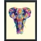 Pictura pe numere Ravensburger - Elefant