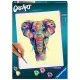 Pictura pe numere Ravensburger - Elefant