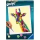 Pictura pe numere Ravensburger - Girafa