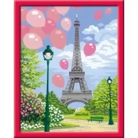 Pictura pe numere Ravensburger - Paris