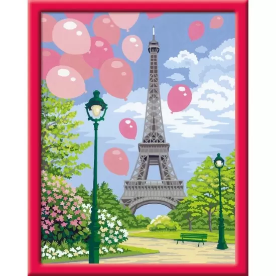 Pictura pe numere Ravensburger - Paris Pictura pe numere Ravensburger - Paris