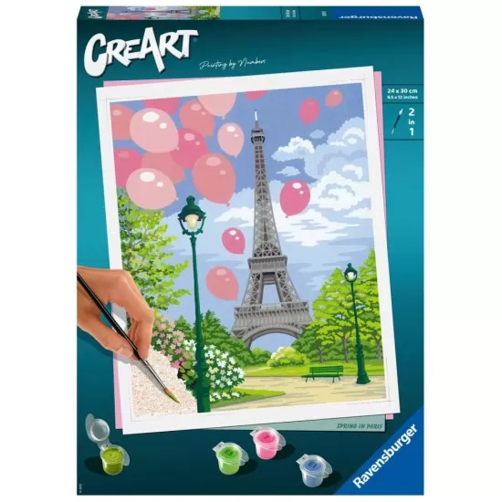 Pictura pe numere Ravensburger - Paris Pictura pe numere Ravensburger - Paris