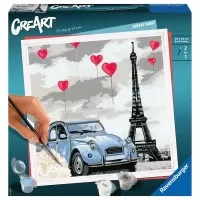 Pictura pe numere Paris Ravensburger