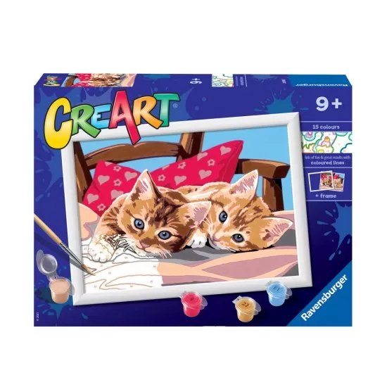 Pictura pe numere pisicute Ravensburger