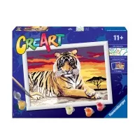 Pictura pe numere tigru Ravensburger