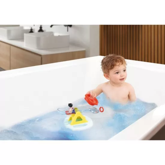 Playmobil 1.2.3 - Balansoar de apa si barcuta Playmobil 1.2.3 - Balansoar de apa si barcuta
