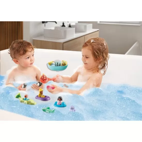 Playmobil 1.2.3 calendar Craciun - Distractie pe apa Playmobil 1.2.3 calendar Craciun - Distractie pe apa
