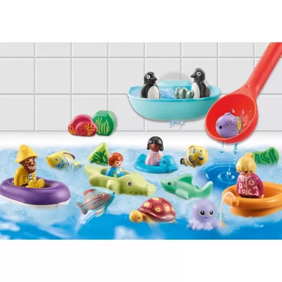 Playmobil 1.2.3 calendar Craciun - Distractie pe apa Playmobil 1.2.3 calendar Craciun - Distractie pe apa