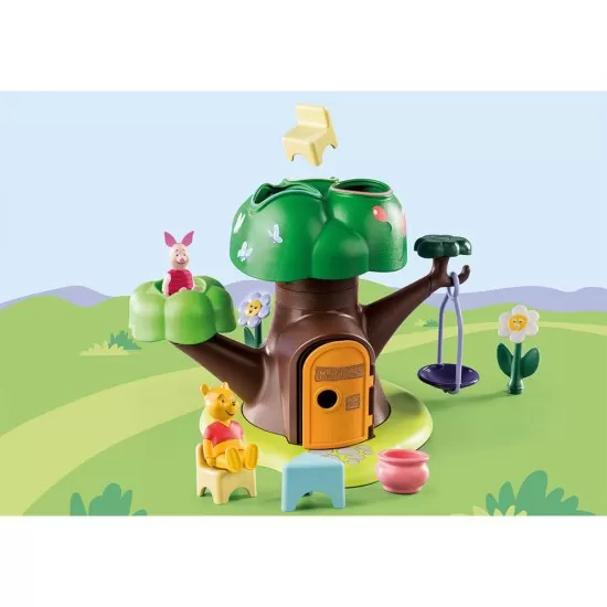 Playmobil 1.2.3 - Casa din copac a lui Winnie si Piglet Disney Playmobil 1.2.3 - Casa din copac a lui Winnie si Piglet Disney