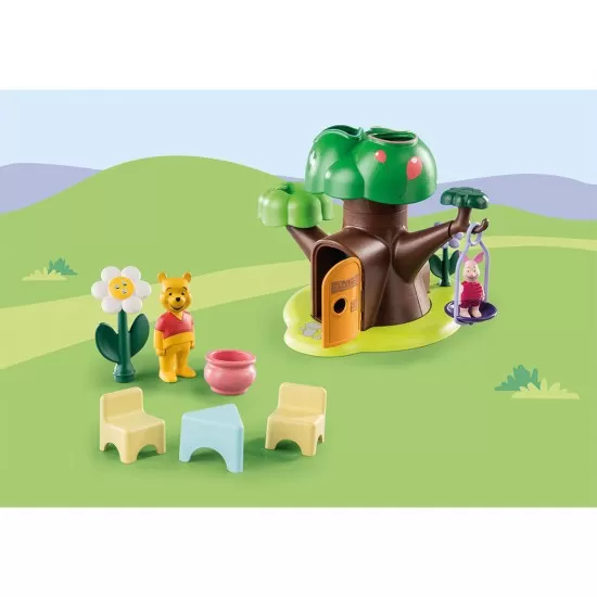 Playmobil 1.2.3 - Casa din copac a lui Winnie si Piglet Disney Playmobil 1.2.3 - Casa din copac a lui Winnie si Piglet Disney