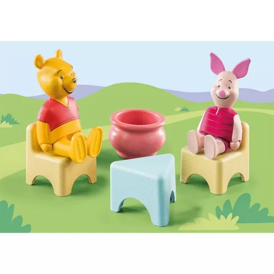Playmobil 1.2.3 - Casa din copac a lui Winnie si Piglet Disney Playmobil 1.2.3 - Casa din copac a lui Winnie si Piglet Disney