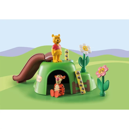 Playmobil 1.2.3 & Disney - Gradina cu albine a lui Winnie si Tigger Playmobil 1.2.3 & Disney - Gradina cu albine a lui Winnie si Tigger