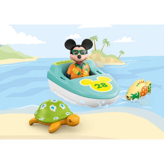 Playmobil 1.2.3. Aqua Disney - Tur cu barca lui Mickey Playmobil 1.2.3. Aqua Disney - Tur cu barca lui Mickey