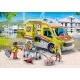 Playmobil City Life - Ambulanta galbena cu lumini si sunete Playmobil City Life - Ambulanta galbena cu lumini si sunete