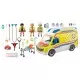 Playmobil City Life - Ambulanta galbena cu lumini si sunete Playmobil City Life - Ambulanta galbena cu lumini si sunete