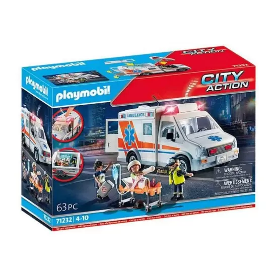 Playmobil City Action - Ambulanta US Playmobil City Action - Ambulanta US
