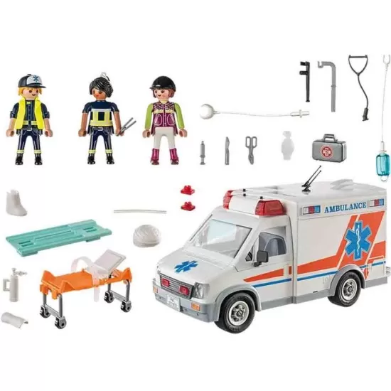 Playmobil City Action - Ambulanta US Playmobil City Action - Ambulanta US