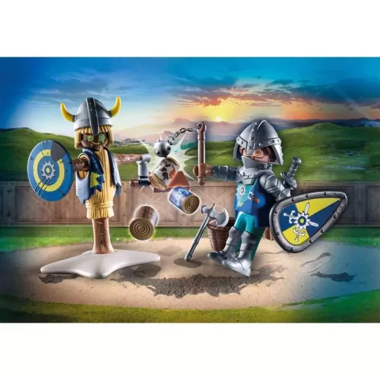 Playmobil Novelmore - Antrenamentul de lupta al cavalerului Novelmore Playmobil Novelmore - Antrenamentul de lupta al cavalerului Novelmore