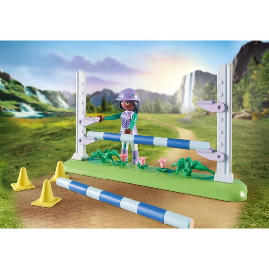 Playmobil Horses of Waterfall - Arena cu Zoe si calutul Blaze Playmobil Horses of Waterfall - Arena cu Zoe si calutul Blaze