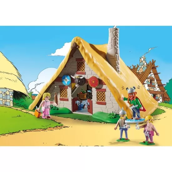 Set de joaca Playmobil Asterix si Obelix - Casa lui Vitalstatistix Set de joaca Playmobil Asterix si Obelix - Casa lui Vitalstatistix