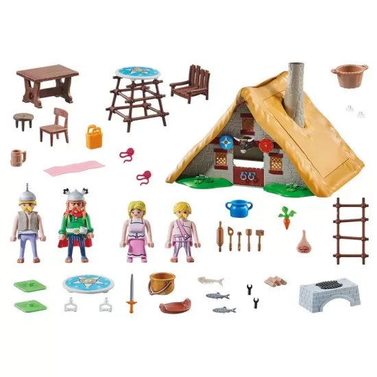 Set de joaca Playmobil Asterix si Obelix - Casa lui Vitalstatistix Set de joaca Playmobil Asterix si Obelix - Casa lui Vitalstatistix