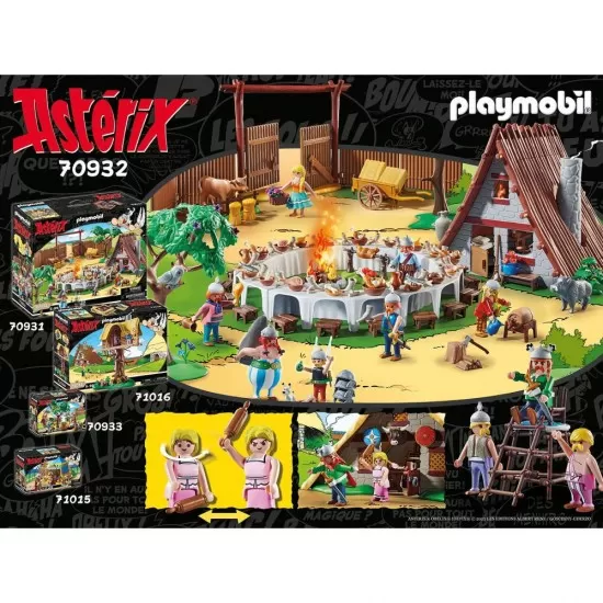 Set de joaca Playmobil Asterix si Obelix - Casa lui Vitalstatistix Set de joaca Playmobil Asterix si Obelix - Casa lui Vitalstatistix