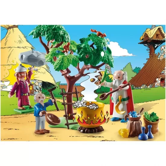 Set de joaca Playmobil Asterix si Obelix - Getafix cu potiunea magica Set de joaca Playmobil Asterix si Obelix - Getafix cu potiunea magica