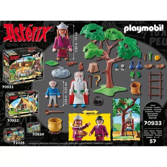 Set de joaca Playmobil Asterix si Obelix - Getafix cu potiunea magica Set de joaca Playmobil Asterix si Obelix - Getafix cu potiunea magica