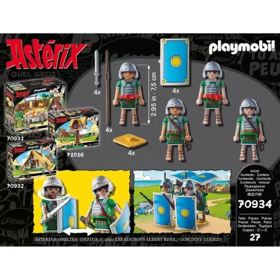 Set de joaca Playmobil Asterix si Obelix - Soldati romani Set de joaca Playmobil Asterix si Obelix - Soldati romani