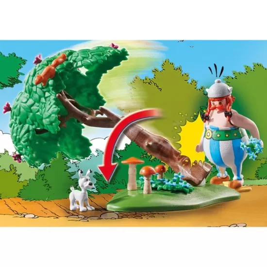 Set de joaca Playmobil Asterix si Obelix - Vanatoarea porcului salbatic Set de joaca Playmobil Asterix si Obelix - Vanatoarea porcului salbatic