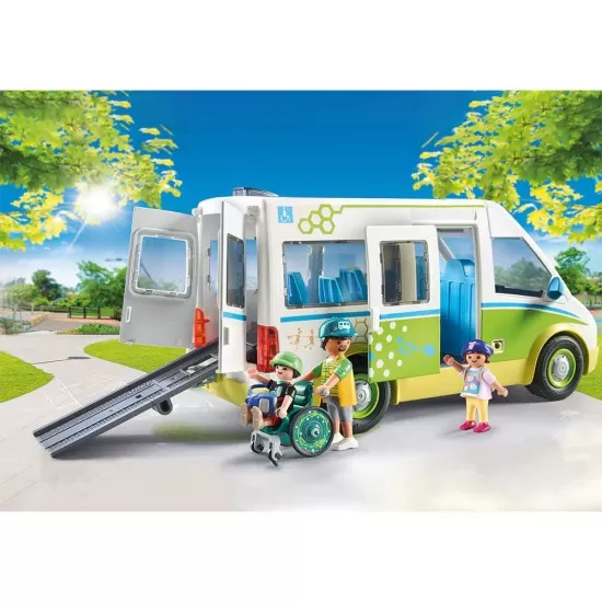 Playmobil City Life - Autobuz scolar de la oras Playmobil City Life - Autobuz scolar de la oras