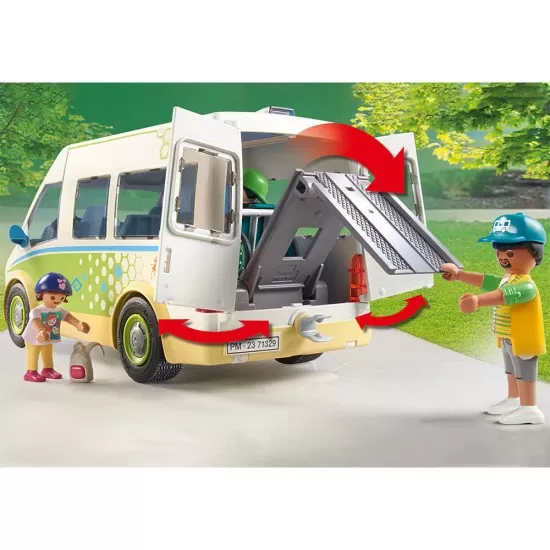 Playmobil City Life - Autobuz scolar de la oras Playmobil City Life - Autobuz scolar de la oras