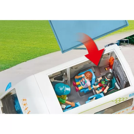 Playmobil City Life - Autobuz scolar de la oras Playmobil City Life - Autobuz scolar de la oras