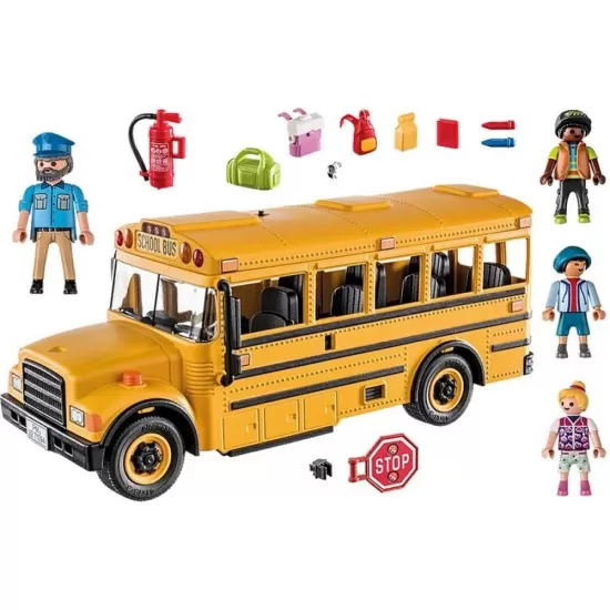 Playmobil City Life - Autobuz scolar