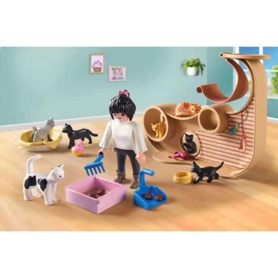 Playmobil My Life - Cafeneaua pisicilor