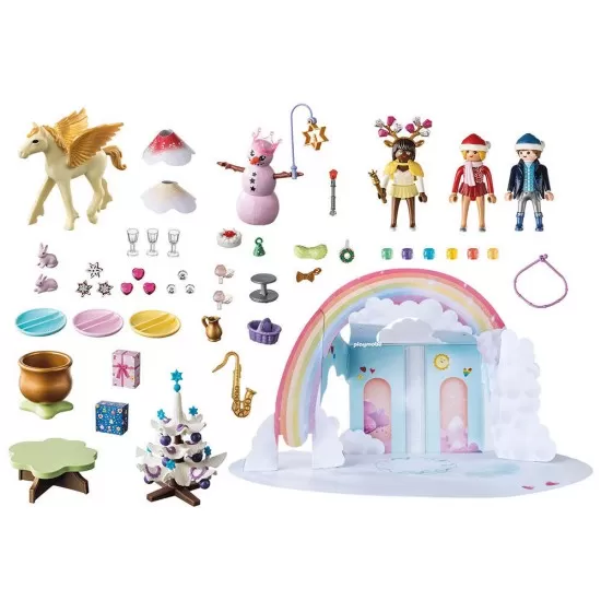 Playmobil Princess Calendar Craciun - Curcubeul printeselor Playmobil Princess Calendar Craciun - Curcubeul printeselor
