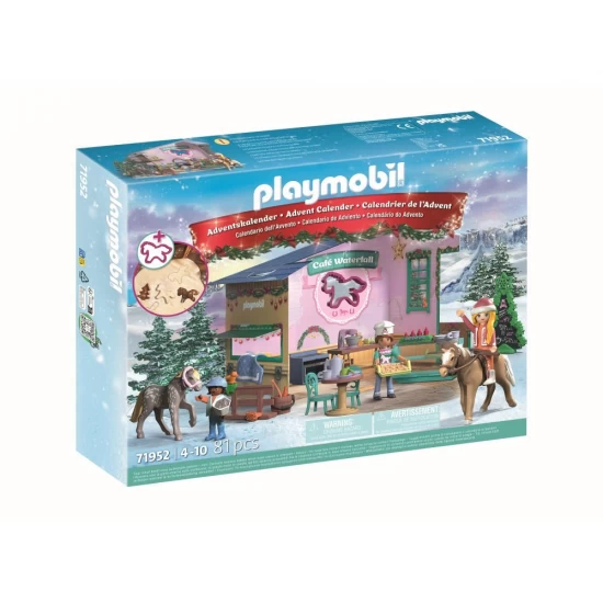 Calendar de Craciun Playmobil - Cafeneaua cu delicii