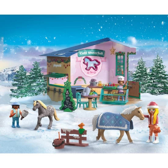 Calendar de Craciun Playmobil - Cafeneaua cu delicii