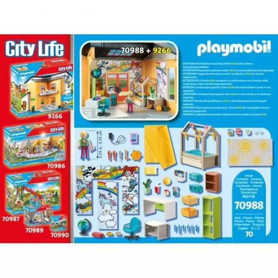 Playmobil City Life - Camera adolescentilor Playmobil City Life - Camera adolescentilor