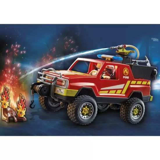 Playmobil City Action - Camion de pompieri cu furtun Playmobil City Action - Camion de pompieri cu furtun