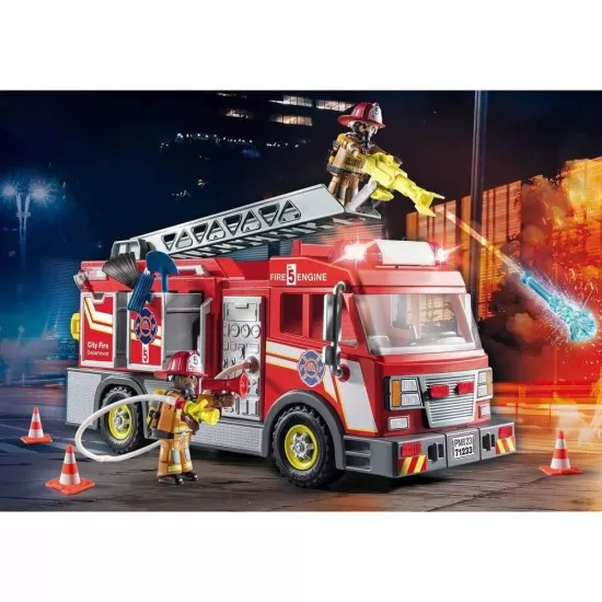 Playmobil City Action - Camion de pompieri US